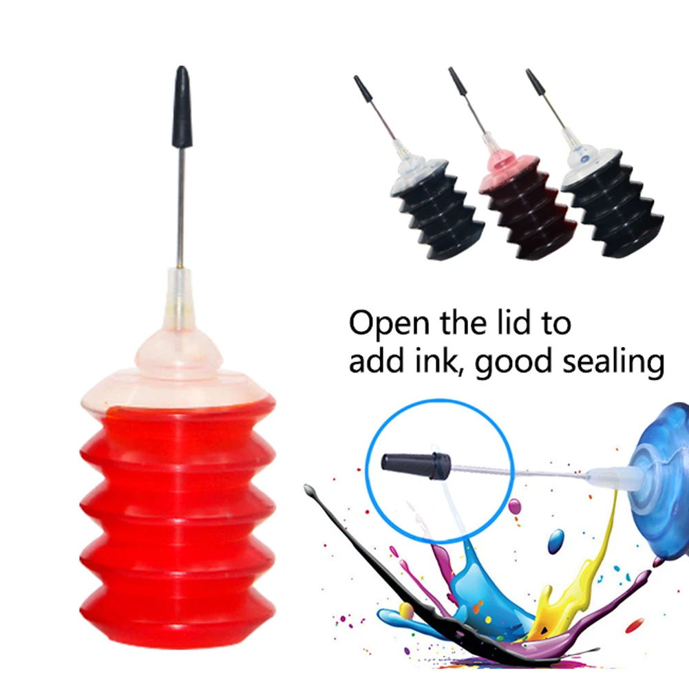 

Accessaries Printing Paper Printer Supplies Bottle Practical 30ml Universal Jet Cartridge Refill Ink Kit Replacement For Canon