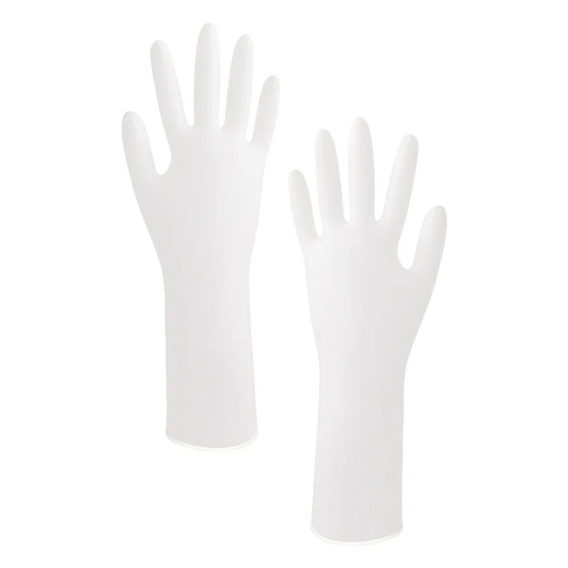 

New 100Pcs One time Disposable Gloves Latex Free Powder Free Disposable Clear PVC Gloves For Food service Hair Dying