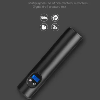

New Portable Electric Home Motocycle Multifunctional Football Digital Wireless Smart Quick Fill Inflator Car Tires Air Pump