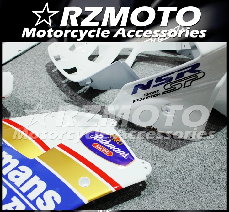 ABS мотоцикл обтекатель комплект для HONDA NSR250 PGM3 1990-1993 год кузов литья под давлением Магазин № 1370