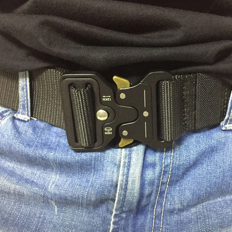 Military Tactical Belt Army Men's Nylon 