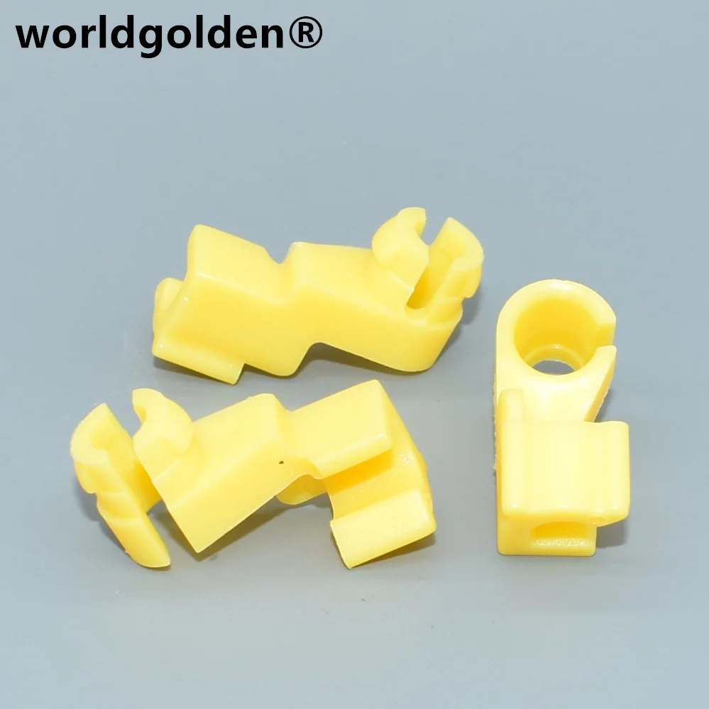 Worldgolden 100pcs Auto Fasteners Door Lock Rod Clipleft For Toyota
