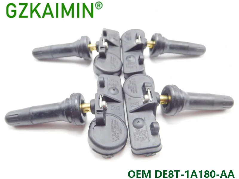 

Набор 4 новых оригинальных датчиков давления в шинах TPMS для DE8T-1A180-AA DE8T1A180AA для Ford для Lincoln
