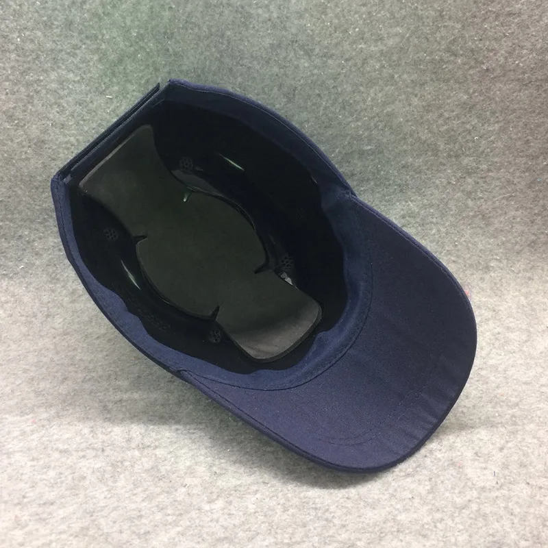 ABS внутренняя оболочка защитный шлем Bump cap Анти-столкновения Защитная головка Бейсбольная Шляпа Стиль дышащая Рабочая Строительная площадка