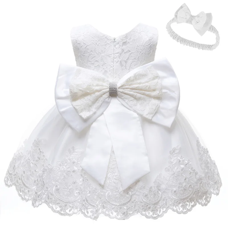 Summer Baby Girls Dress Newborn Baby Lace Princess Dresses For Baby 2 1st Year Birthday Dress Easter Costume Infant Party Dress