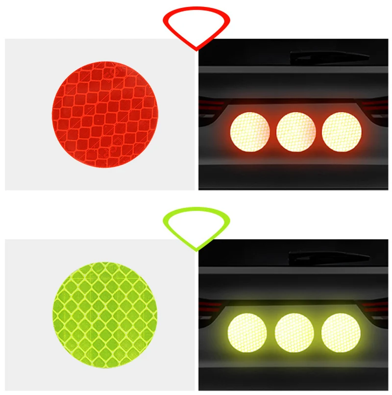Bicycle Reflective Sticker Motorbike Scooter Night Warning Reflector Film Cycling Decal Tape Bike Stickers Accessories PA0144 (4)