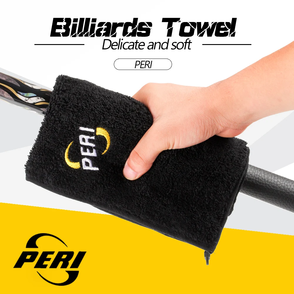 

PERI Towel Cloth Multi-function Cue Shaft Slicker Cloth Snooker Towel Burnisher Cue Shaft Cleaner Polisher Billiard Accessories