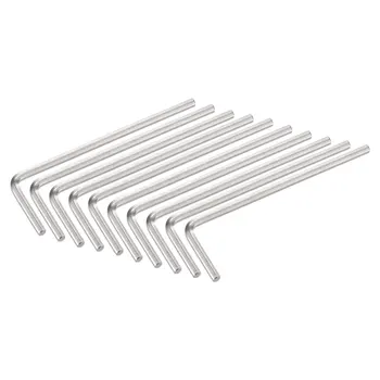 L자형 육각 키 렌치 메트릭 렌치, 긴 팔 수리 도구 세트, CR-V 수공구, 10 개, 2mm