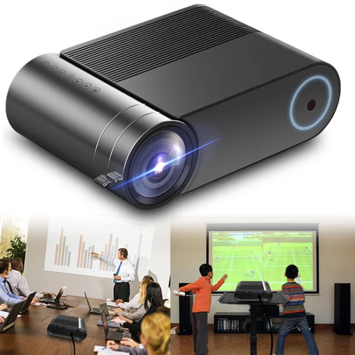 Portable HD LED Projector 720P Household Home Theater Movies Beamer for Office Conference LHB99