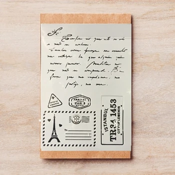 

A4 Tower Vintage Envelop Letter DIY Layering Stencils Painting Scrapbook Coloring Embossing Album Decorative Template 29*21cm