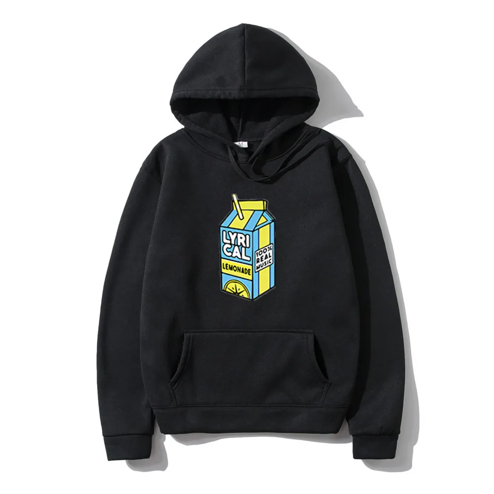 

Lyrical Lemonade Hoodie 100% Real Music Funny Hoodie for Men Women Lyrical Lemonade Oversize Pullove rAnime Hooded Sweatershirt