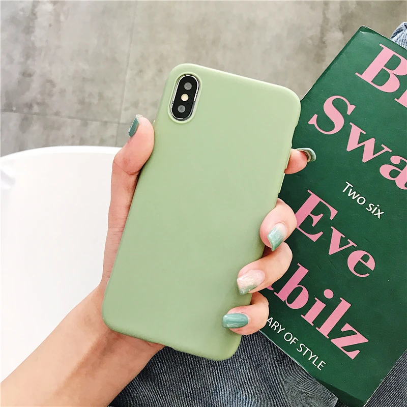 Цветной Мягкий силиконовый чехол для Xiao mi Red mi Note 6 5 7 8 Pro Red mi 7 6A 7A K20 Pro матовый чехол для Xiaomi mi 9 SE mi 9T mi 8 Lite 5x