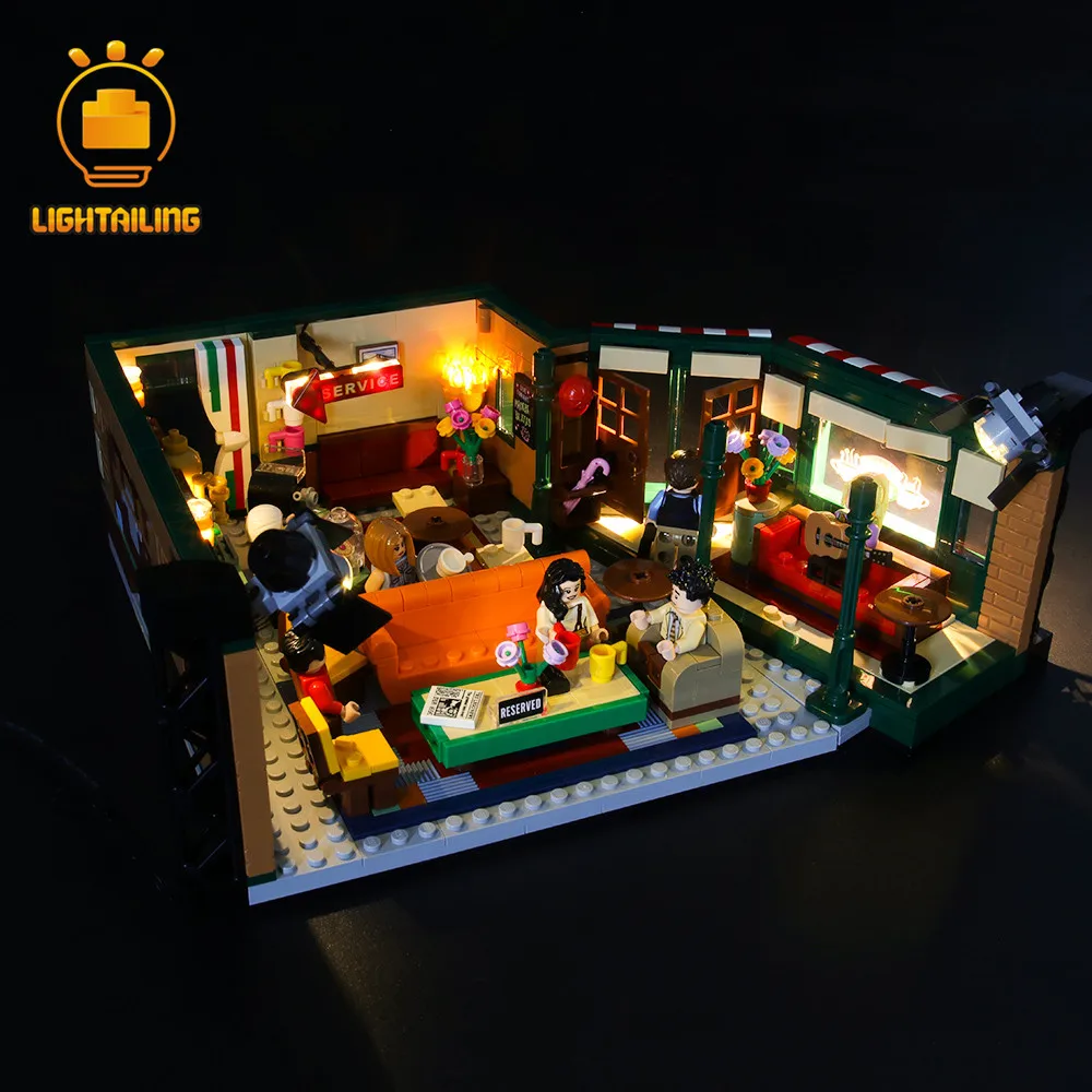 LIGHTAILING светодиодный светильник набор для идей серии центральный Perk светильник ing набор совместим с 21319(не включает модель