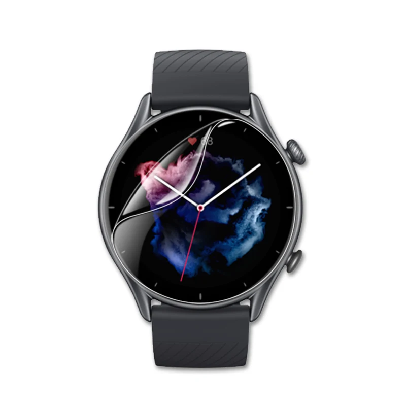 Фото Защитная пленка для часов Amazfit GTR 3 3 Pro 2 2e GTR3 Pro GTR2 GTR2e, из ТПУ, мягкая, на ЖК экран, 5 шт. №2