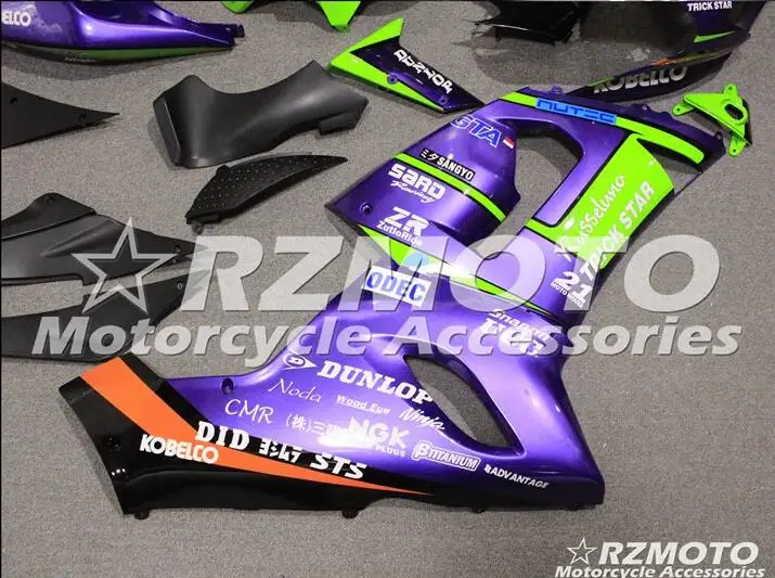Мотоциклетный обтекатель abs комплект для ухода за кожей Kawasaki Ninja ZX6R 636 05 06 2005 2006 корпусные детали пресс-форм Магазин № 0050