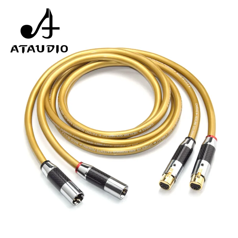 Ataudio Cardas 5C Rame Hifi Xlr Cavo Puro Occ Hifi Xlr Maschio A Femmina Cavo Di Interconnessione