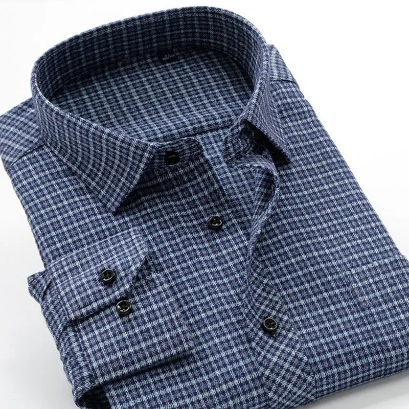 Высокое качество Классическая клетчатая рубашка для мужчин рубашка оверсайз Длинные рукава Осень мужские повседневные рубашки плюс размеров 6XL 8XL 9XL 10XL 140 кг 60