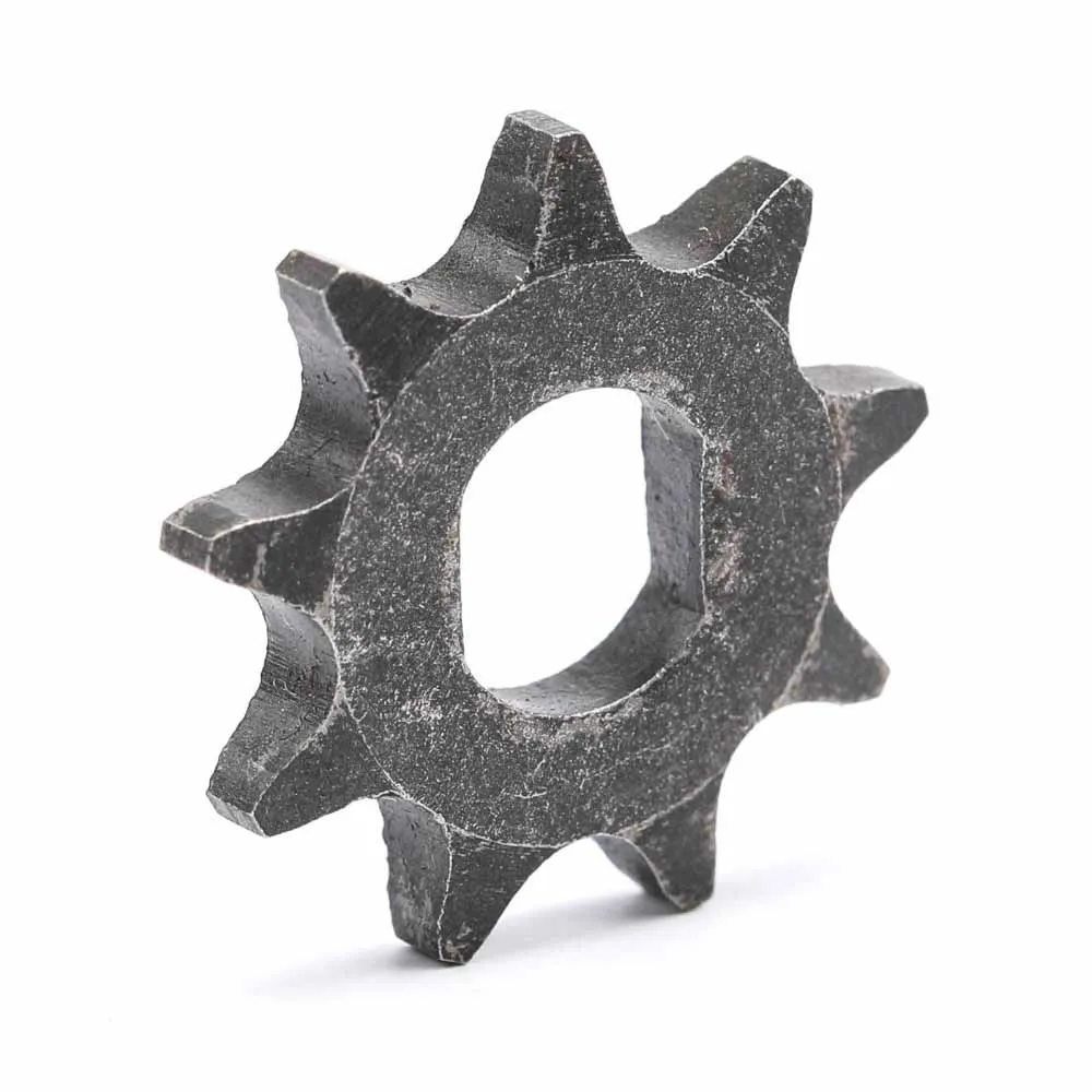 T8F-9T 9 Tooth Front Sprocket For 500W 1000W Electric Scooter 43cc 47cc 49cc Mini Pocket Dirt Bike ATV