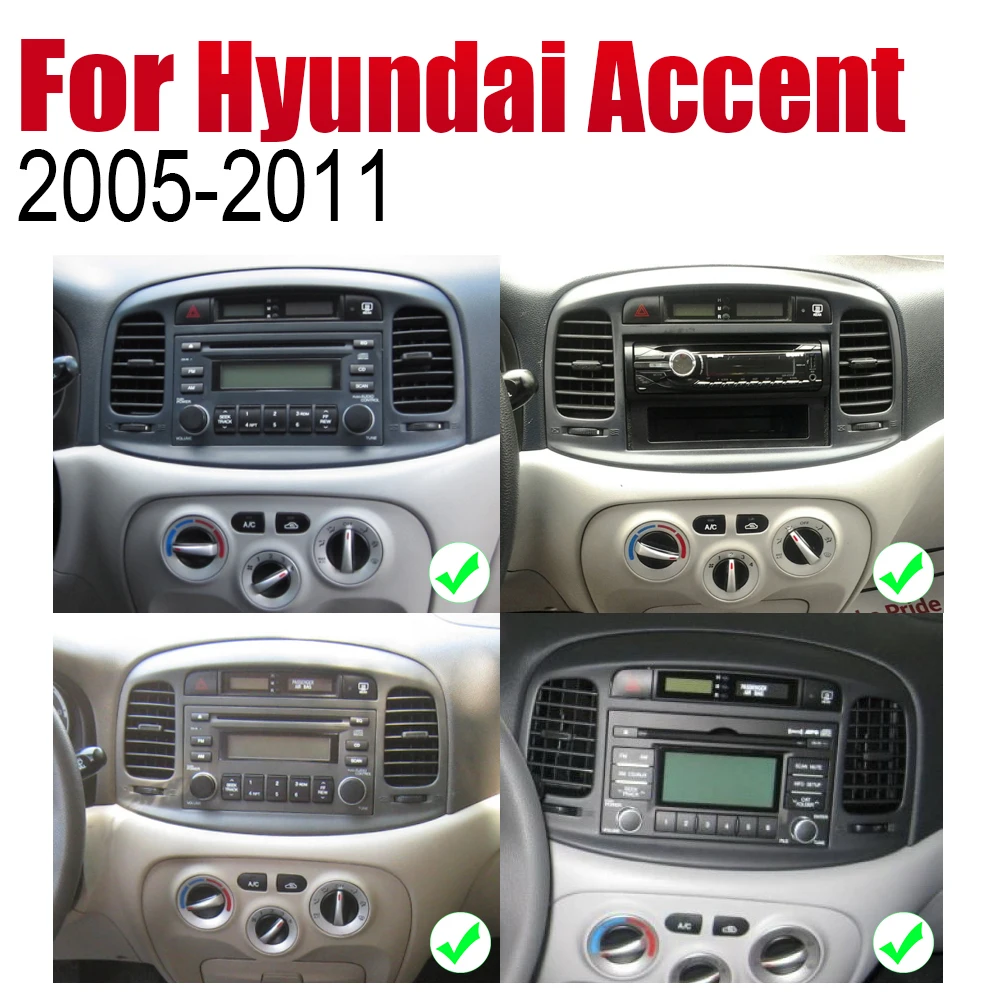 Best ZaiXi Android 2 Din Auto Radio DVD For Hyundai Accent 2005~2011 Car Multimedia Player GPS Navigation System Radio Stereo 2