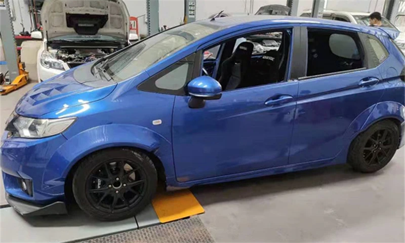 Подходит для Honda Fit Jazz Body kit fender 15 16 17 year Air INTAKE Vent Cover car refitt Wide body Accessories