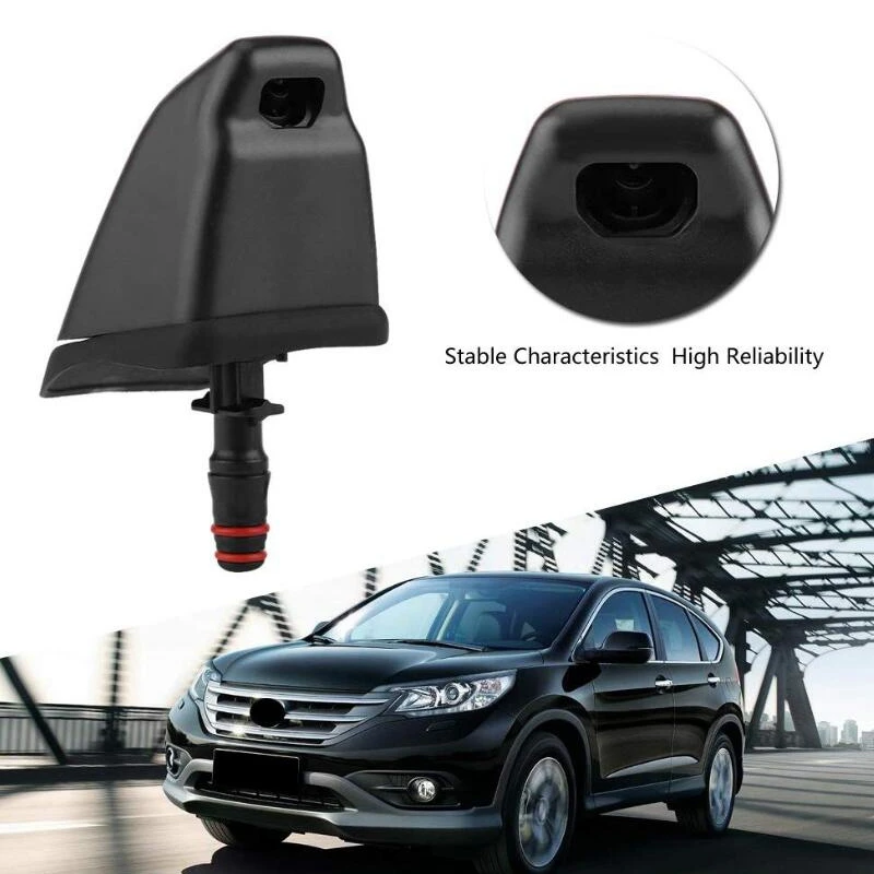 Фара распылитель воды Омыватель сопла для очистки фар для Honda CRV 05-06 левая сторона омывателя фар Форсунка 76885-S