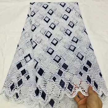 

STILL FLY african dry lace fabric swiss voile lace high quality 2019 white lace fabrics nigerian lace fabric 5yards