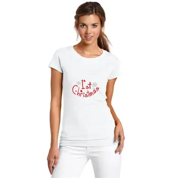 

Cute 1st christmas typo tshirts gents s-5xl 100% cotton tee tops