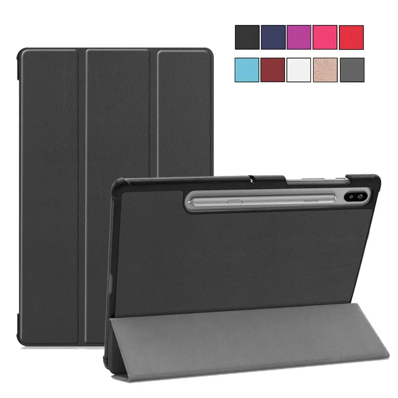 

10.5 inch Case for Samsung Galaxy Tab S6 SM-T860 SM-T860 2019 10.5" Tablet Leather Stand Cover for Galaxy Tab S6 10.5 Case