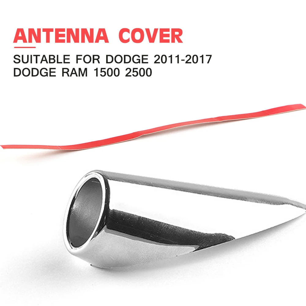 Серебряная крышка антенны для Dodge ram 1500 2500 2011- автомобильные аксессуары KWDQ-003