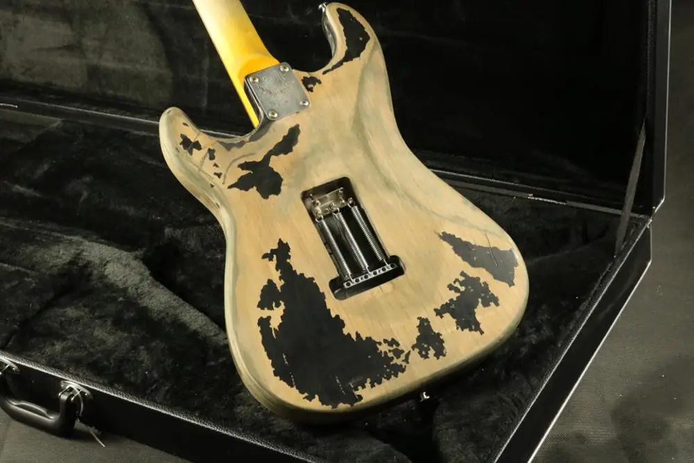 Высокое качество relic heirloom коллектор электрогитара ra звукосниматели sss клен Шея