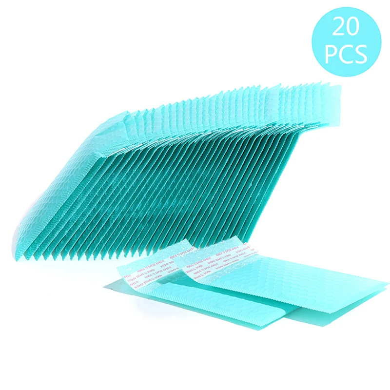 20pcs 버블 메일러 폴 리 버블 메일러 셀프 인감 패딩 봉투 선물 가방