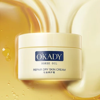 

Horse Oil Repair Cream Long-lasting Moisturizing Refreshing Repair Skin Easy To Absorb Firming And Tender Skin Repair Cream