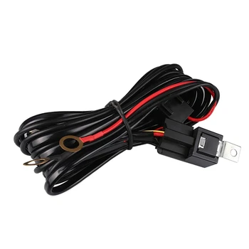 

Wiring Harness Kit 24V 40A 12V Switch Relay Harness for LED Work Light HID Bar