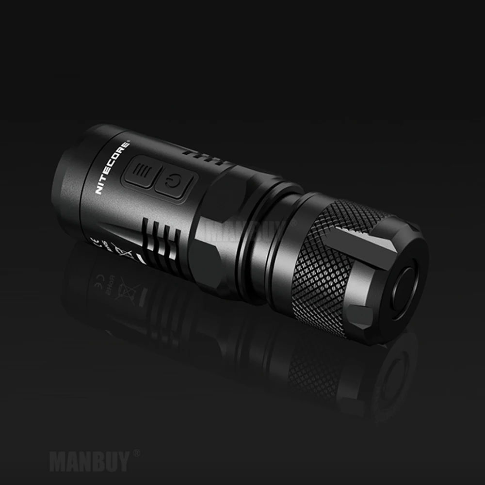 Скидка NITECORE EC11 XM L2 U2 светодиодный фонарик 900 люменов водонепроницаемый поисковый
