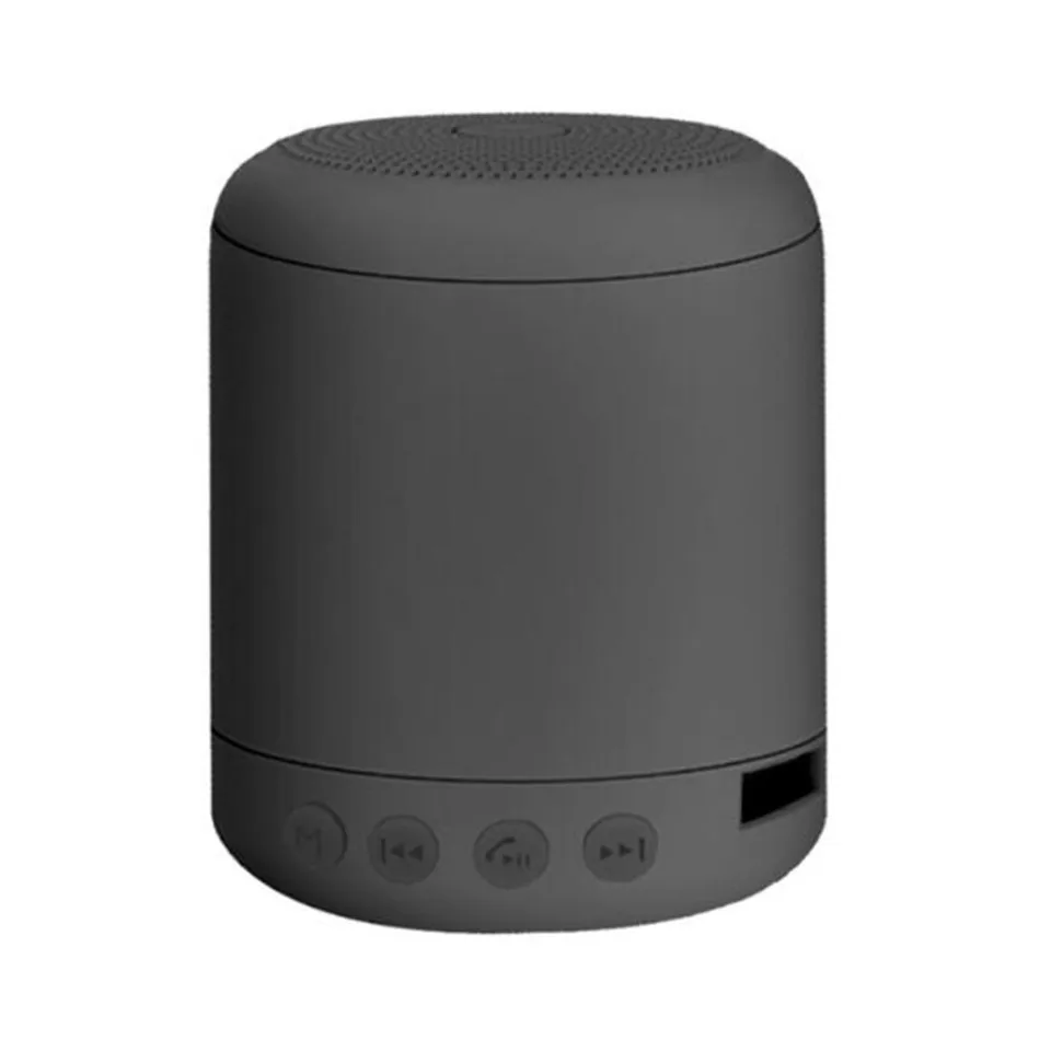 Bluetooth музыкальная Колонка бас динамик внешний динамик для телефона Музыкальная Коробка с Bluetooth для плеера Саундбар колонка Fm радио - Цвет: Черный