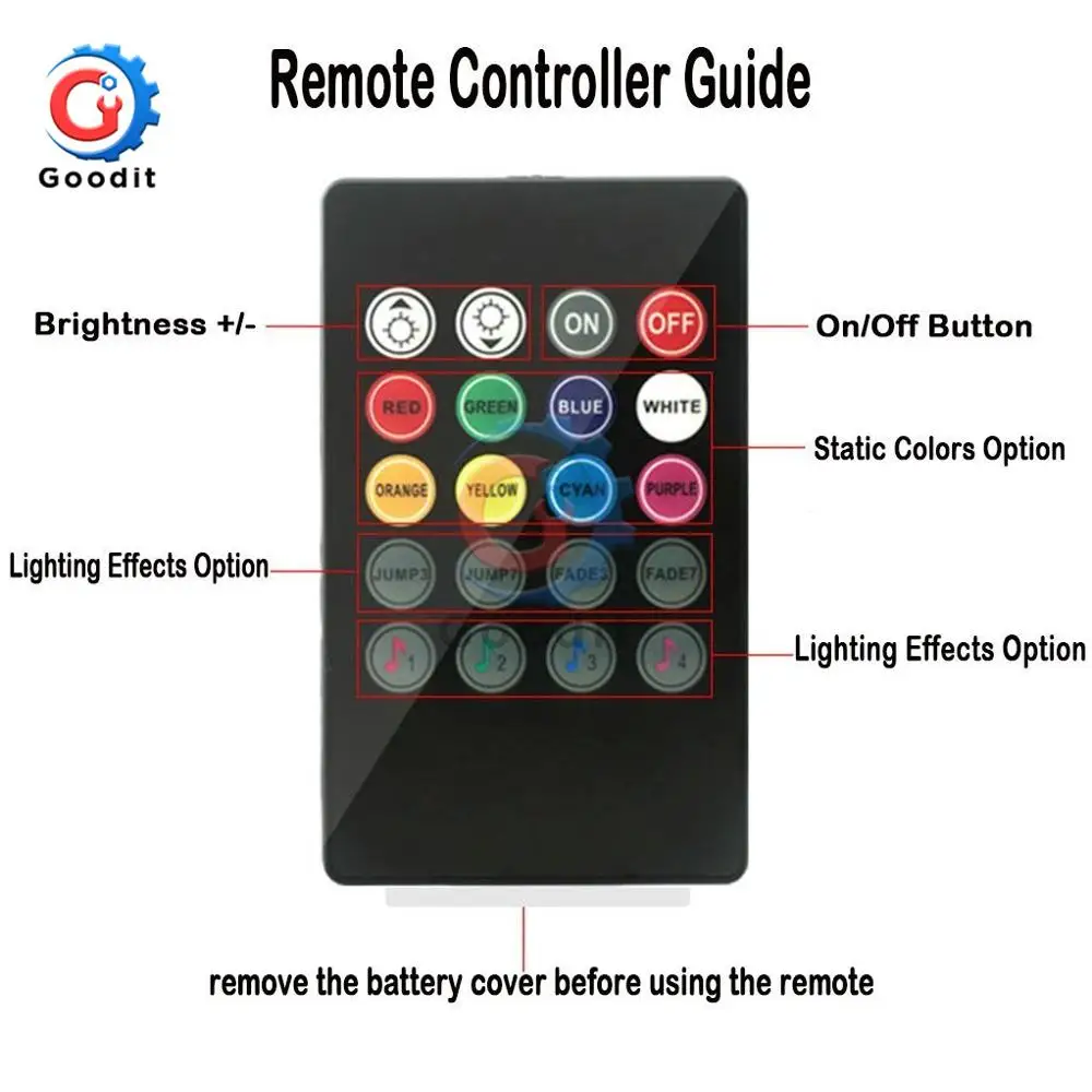 4 шт. Авто Interni RGB цвет 9 светодиодный светильник комплект беспроводной музыкальный контроль автоматический контроль Лер 7 цветов для атмосферы SMD5050