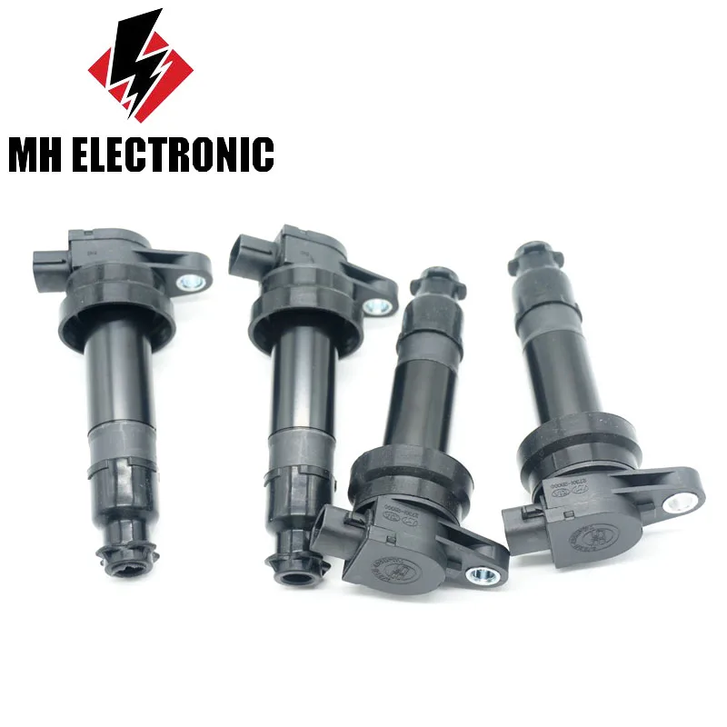 MH Электронная 4 шт./лот катушка зажигания 27301-2B000 273012B000 для hyundai Accent I20 I30 Elantra для Kia Rio Ceed Soul 1.6L Cerato