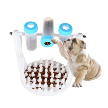 

Pet Dog Bowls Anti-Choke Slowing Food Feeder Silicone Anti-Slip Interactive Dishes Durable For Puppy Dogs Cats Slow Food Bowls