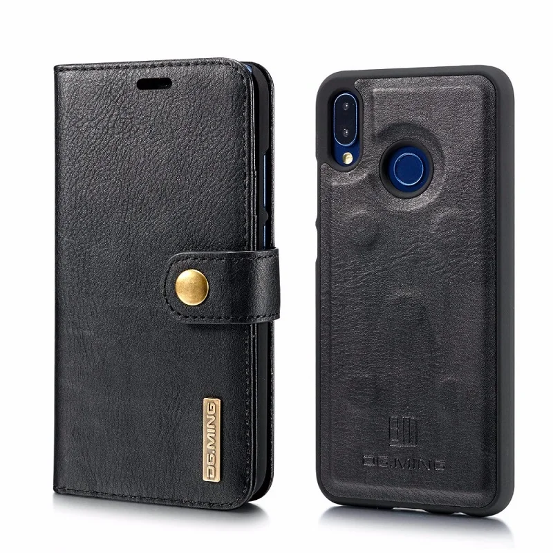 Для huawei P20 P30 mate 20 Pro Lite чехол Ретро PU кожаный, в виде бумажника, Магнитный съемный чехол для huawei P20 Lite mate 20 чехол для телефона