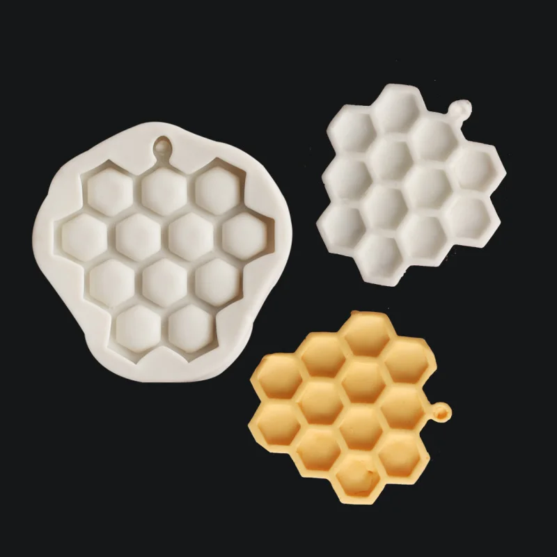 

1PCS DIY Honeycomb Cakes Molds Silicone Mold Fondant Cake Chocolate Soap Candy Biscuit Sugar Mold Baking Kitchen Accessories