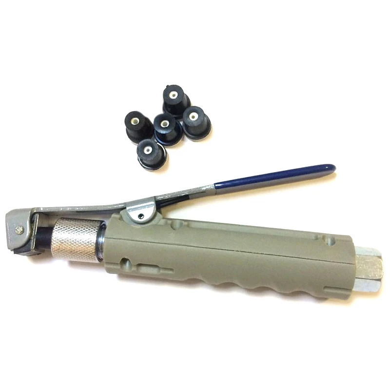 

Hand-Held Pneumatic Blasting Tool Portable Rust Blasting Machine Accessories With 5 Nozzle Heads
