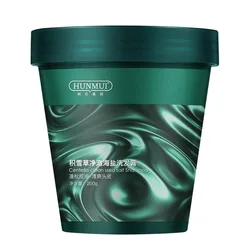 200g Han Lun Meiyu Centella asiatica Sea Salt Shampoo Anti-dandruff Anti-itch Sweeping hair follicle oil Free shipping