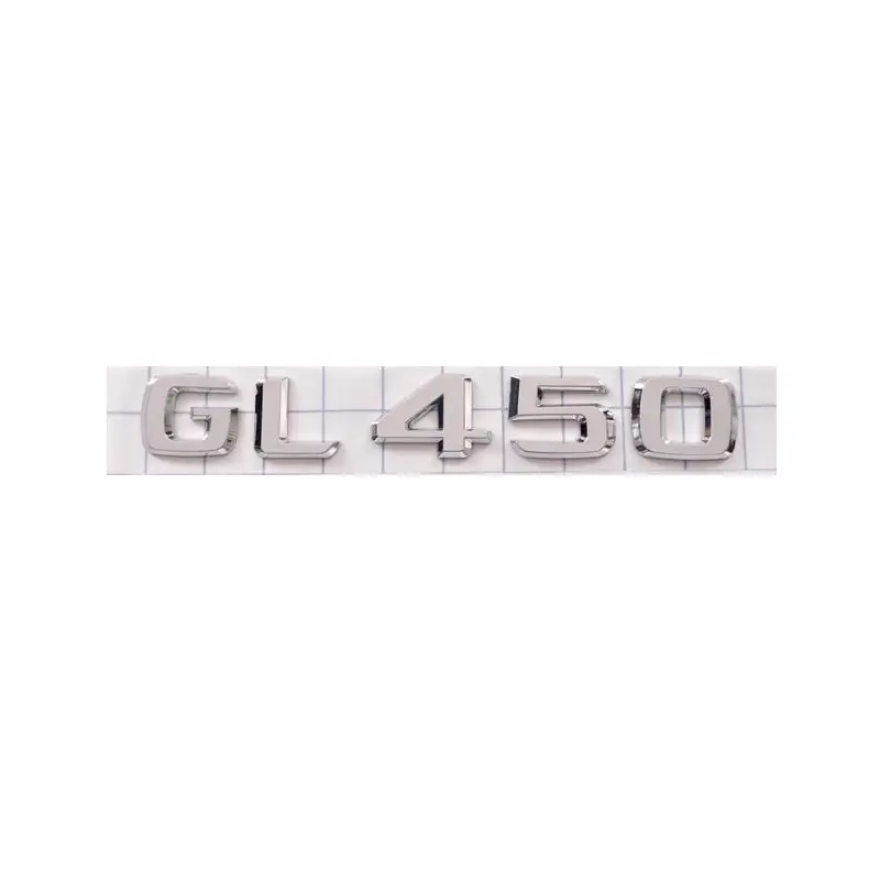 50 шт./лот ABS пластиковая наклейка GL550 GL500 GL350 GL400 GL420 GL450 GL63 Эмблема/Бейдж/логотип