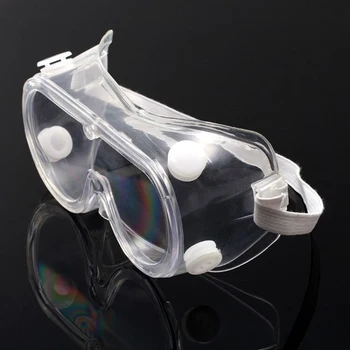 

NEW Anti-fog Work Safety Goggles Anti-Sneeze Liquid Eye Protection Anti-Droplets Windproof Riding Lab Glasses Clear Breathable