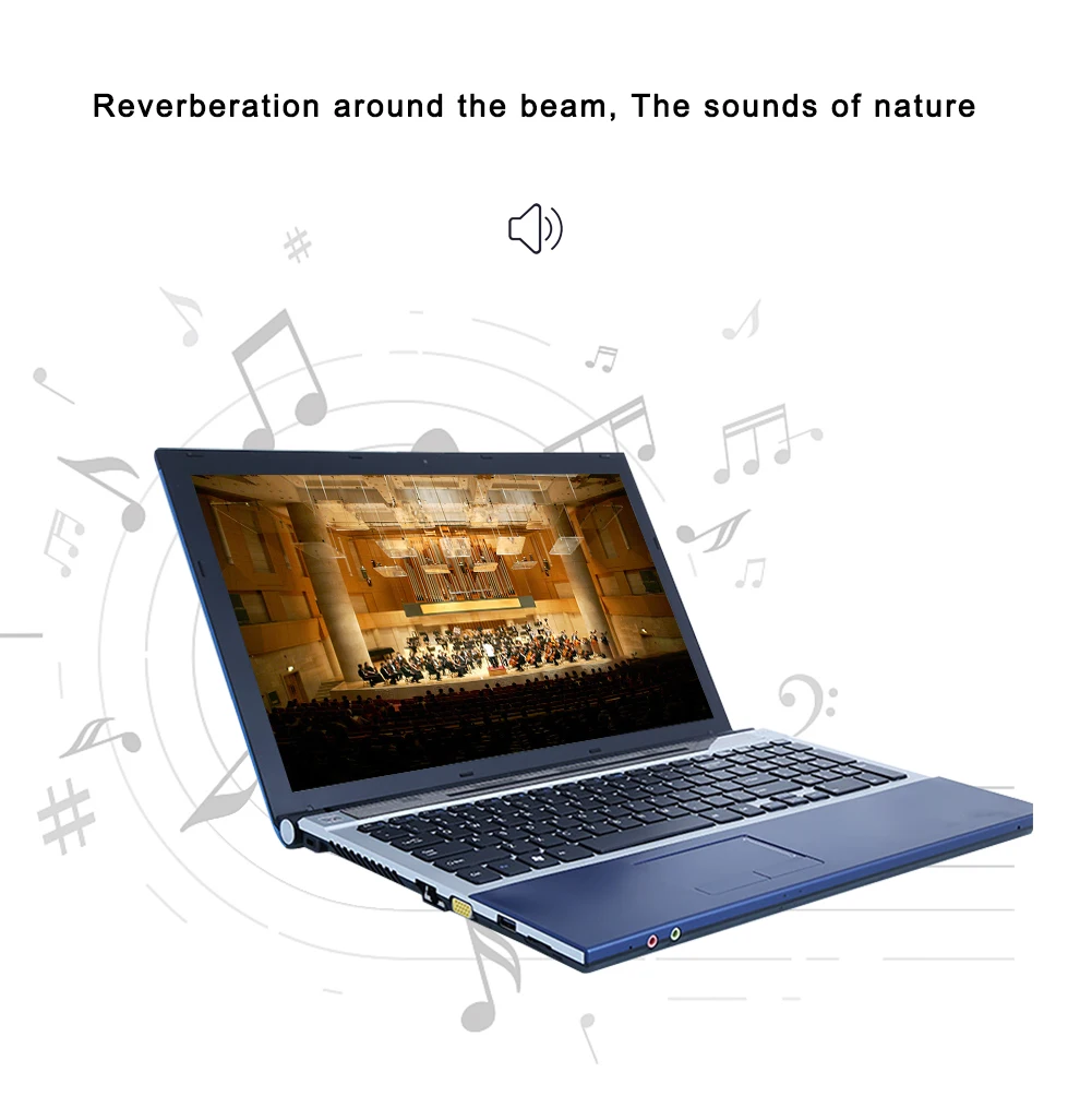 iTSOHOO Gaming Laptop 8GB RAM 1000GB Intel Core i7 Laptops 15.6inch with DVD RJ45 Win10 Notebook computer For Office Home use