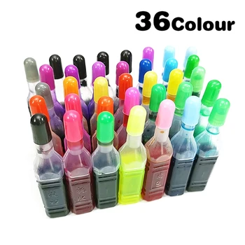 

24/36 Colors Pigment DIY Slime Epoxy Resin Ink Dye Ink Crafts Coloring Colorant