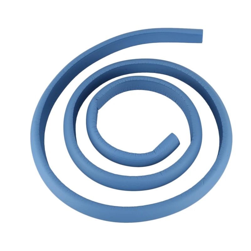 Blue 2 м детская защита ограничитель стола полосы устройства для детской безопасности стеклянная кромка мебель ужас Крушение Бар угловая защитная лента из пенки столкновения - Цвет: Blue