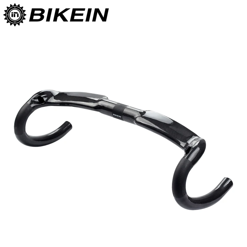

BIKEIN Lite ultralight 250g3k Carbon cycling Road Bicycle Handlebar Matte/Glossy 400/420/440 Bent Bar steering wheel Bike Parts
