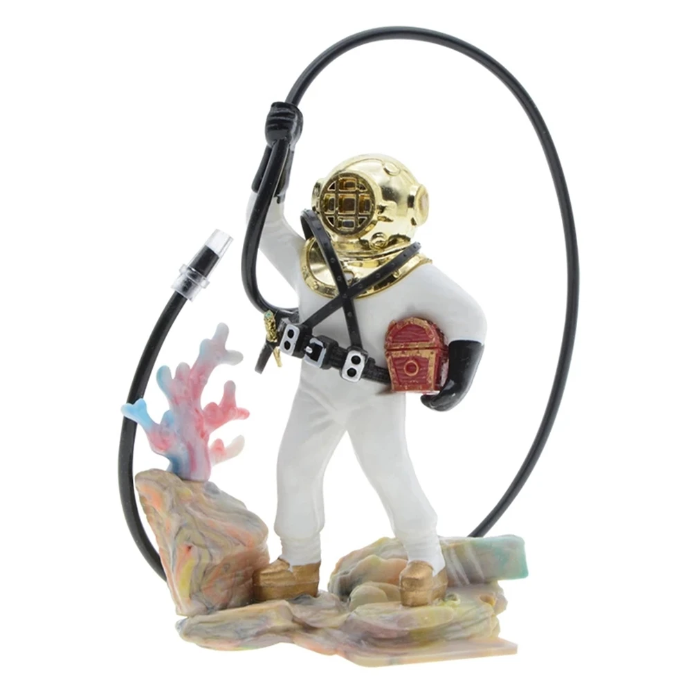 Саим аквариум сокровище дайвер Танк орнамент Охотник фигурка экшн Декор