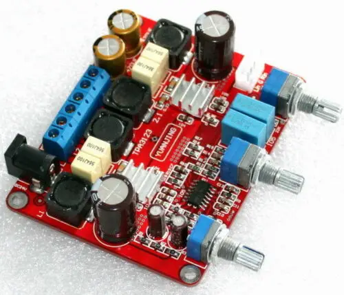 TPA3123 TL074 2,1 50 Вт+ 25 Вт* 2 сабвуфер усилитель DC12-24V
